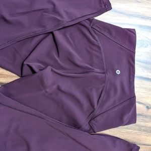 Lululemon Train times 25" legging Plum